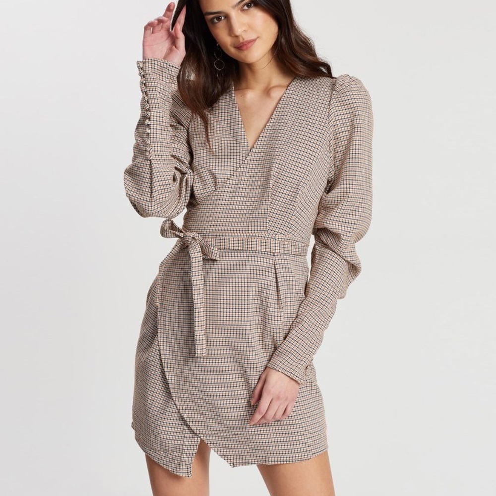 Mossman The Checkmate Mini Dress